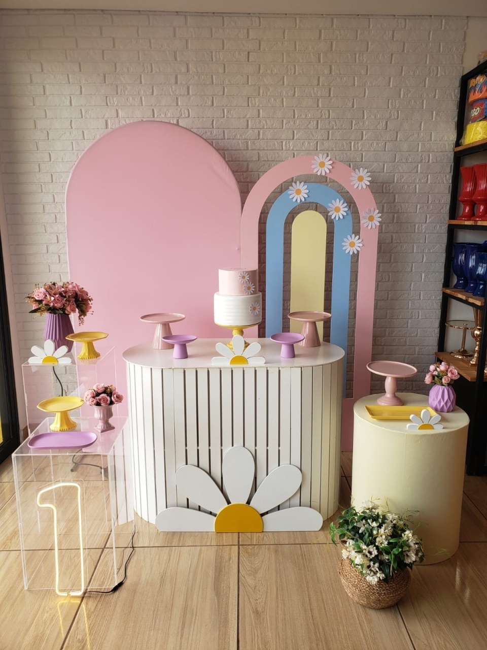 Kit Festa Facil G - Margarida - DecorFest