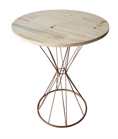 Mesa Diamante Ferro Rose G - DecorFest