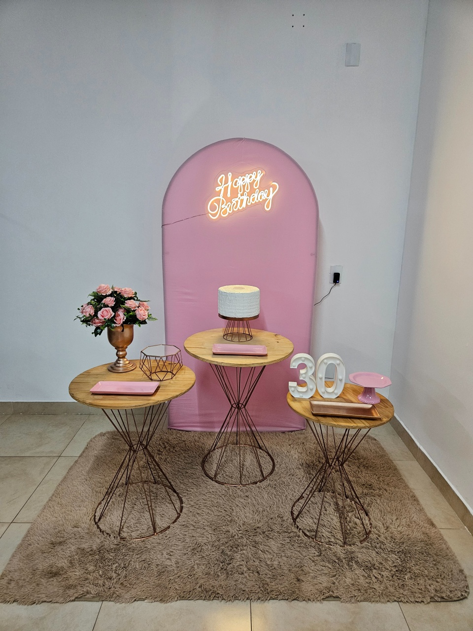 Kit Adulto P - Rosa - DecorFest