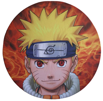 Painel Redondo Naruto - DecorFest