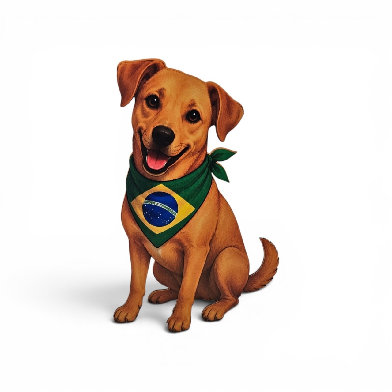 Display/Totem de Chão - Cachorro Brasilidades - DecorFest