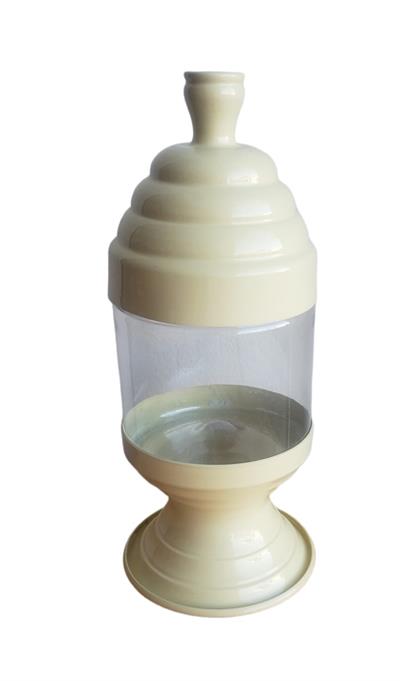Baleiro Amarelo Candy P Aluminio - DecorFest