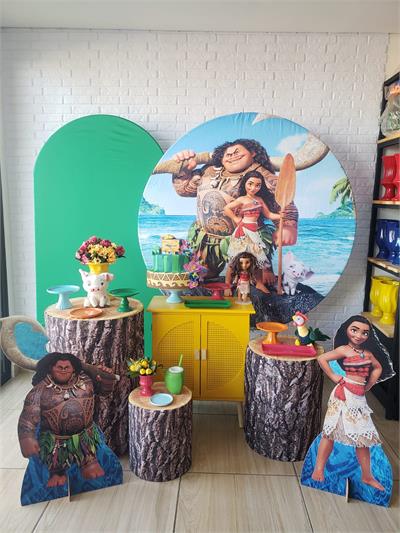Kit Festa Facil G - Moana - DecorFest