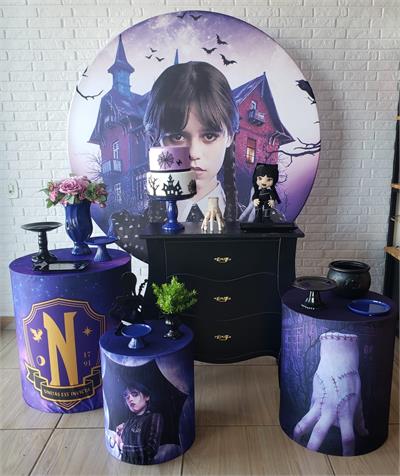 Kit Festa Facil M - Wandinha - DecorFest