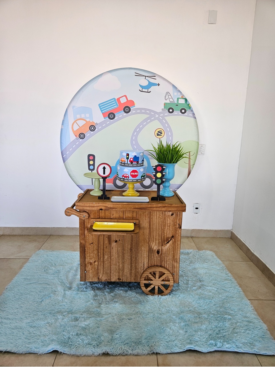 Kit Pocket Car - Carrinhos - Meio de Transporte - DecorFest