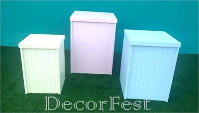 Cubos Desmontáveis Pegboard Candy Colors Listrado - DecorFest