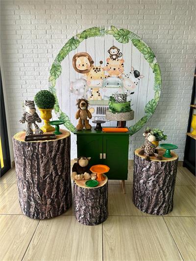 Kit Festa Facil M - Safari - DecorFest