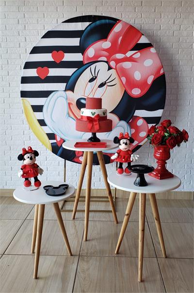 Kit Festa Facil - Minnie Vermelha - DecorFest
