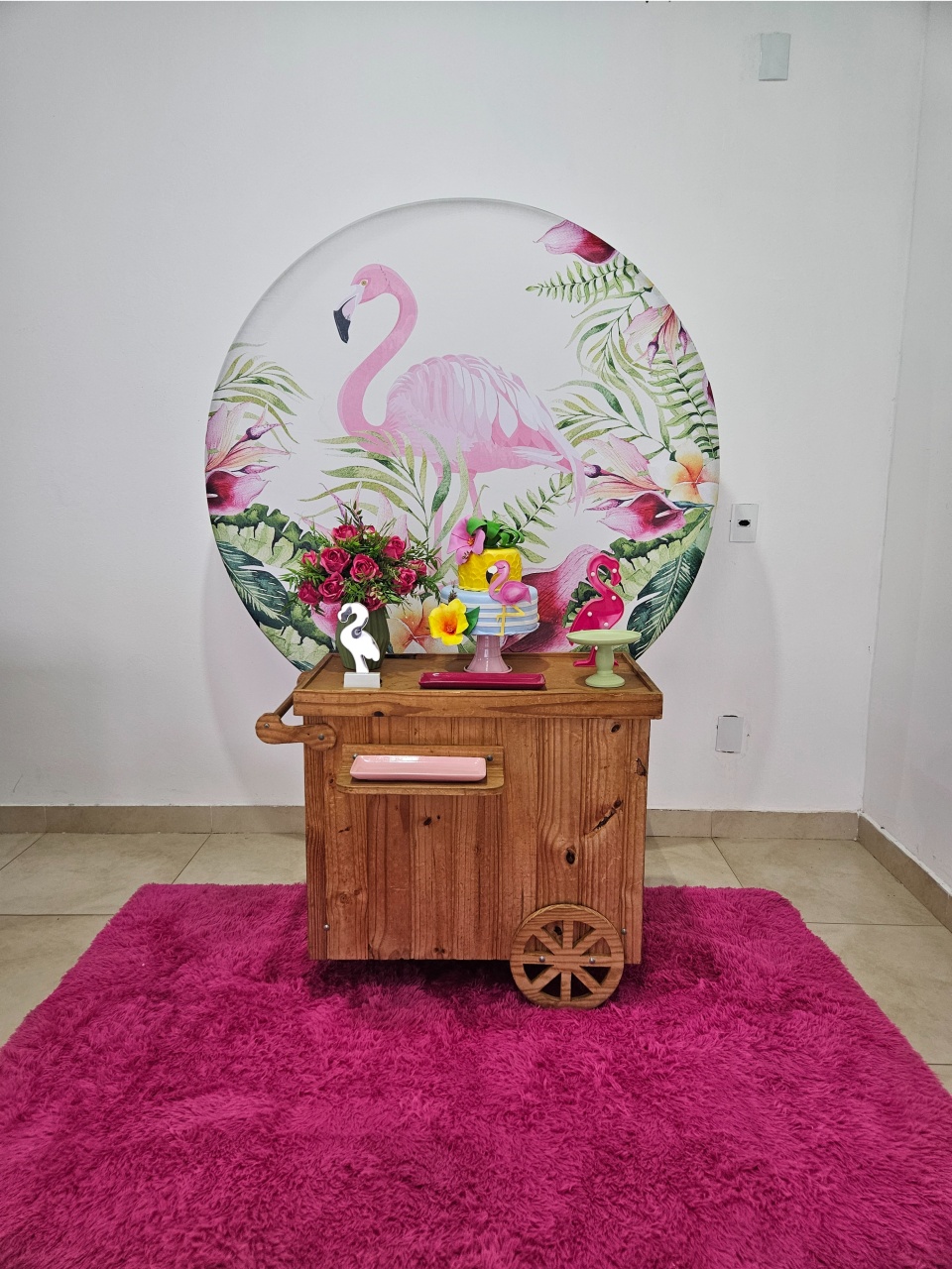 Kit Pocket Car - Flamingo  - DecorFest