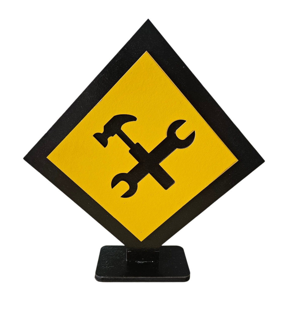Display/Totem de Mesa - Placa Ferramentas  - DecorFest