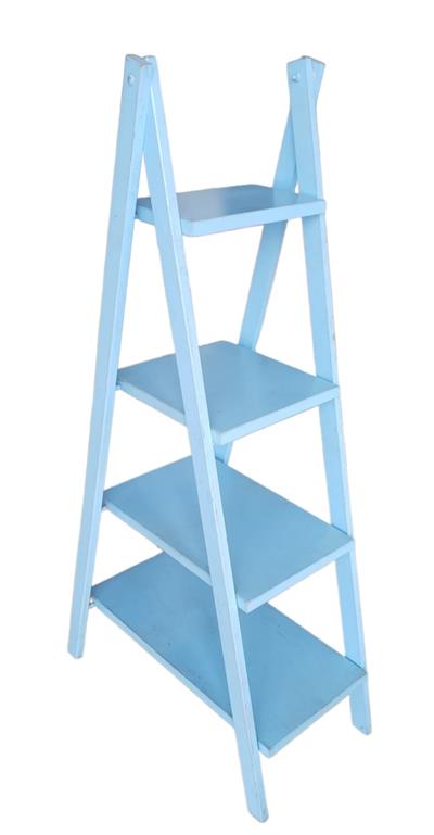 Escadinha de Chão Mdf - Azul Claro - DecorFest