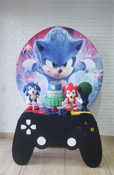 Kit Festa Facil - Sonic - DecorFest