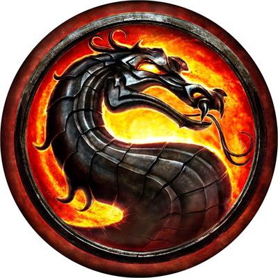 Painel Redondo Mortal Kombat - DecorFest