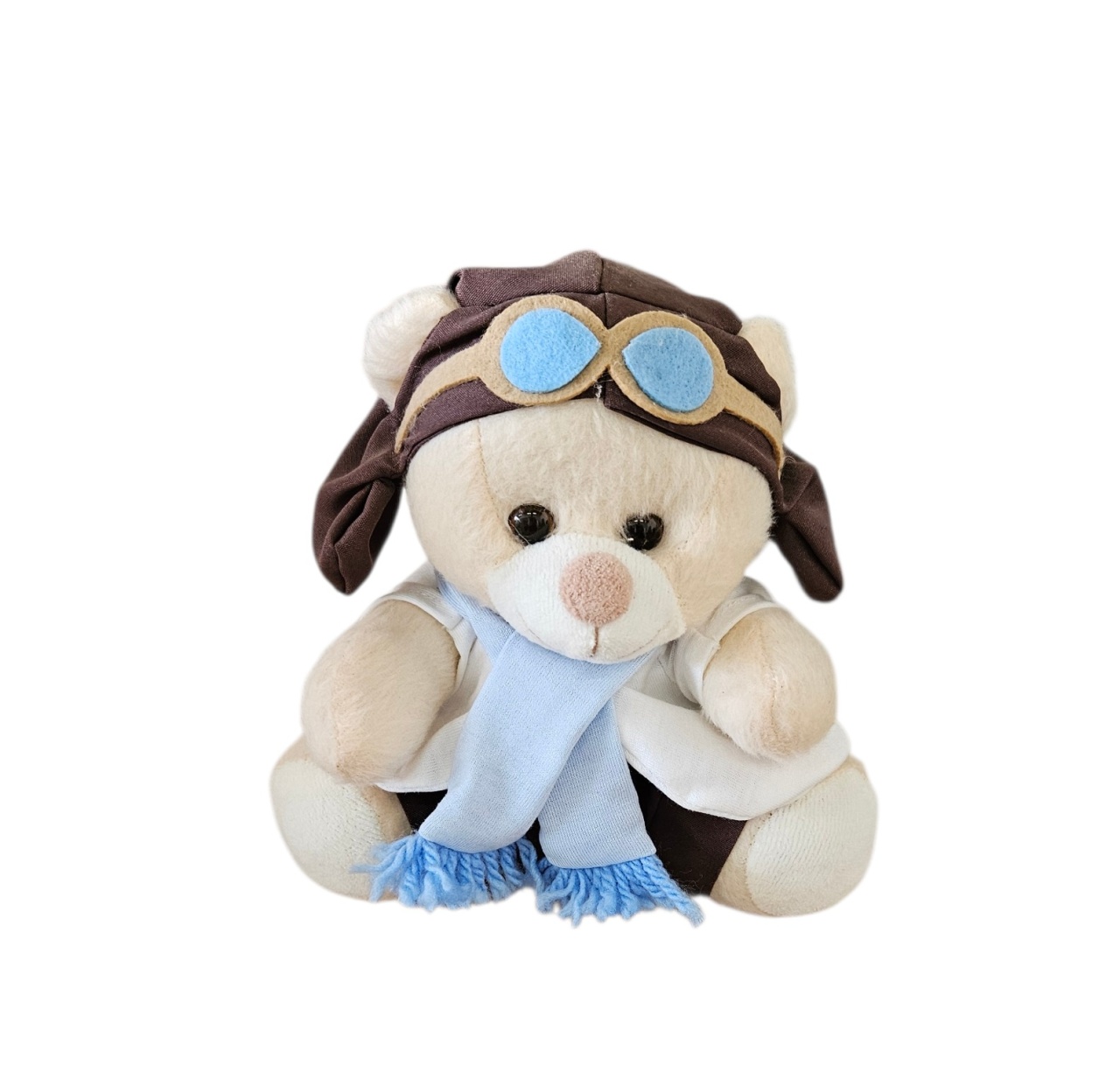 Urso Aviador Pelucia P - DecorFest