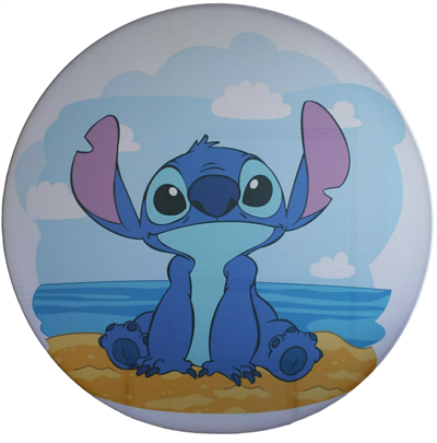 Painel Redondo Stitch - DecorFest