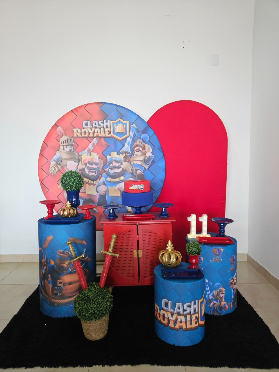 Kit Festa Facil G - Clash Royale  - DecorFest