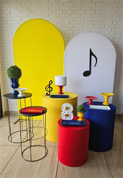 Kit Festa Facil G - Musical - DecorFest