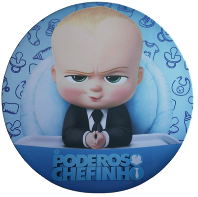 Painel Redondo Poderoso Chefinho - DecorFest