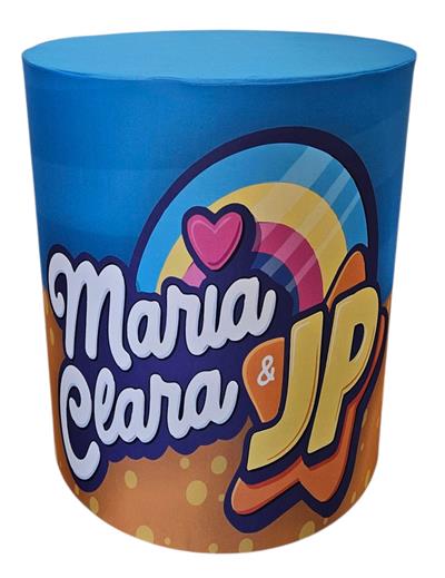 Capa de Mesa Cilindro G - Maria Clara E Jp - DecorFest