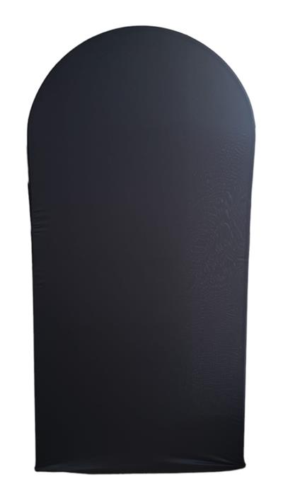 Painel Romano Tecido Preto - DecorFest