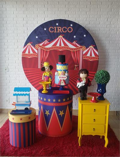Kit Festa Facil P - Circo - DecorFest