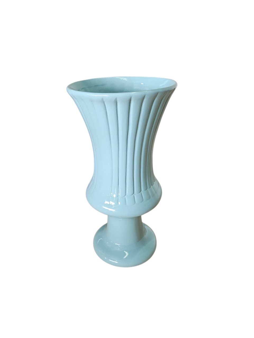 Vaso Taça Real Azul Candy - Louça  - DecorFest