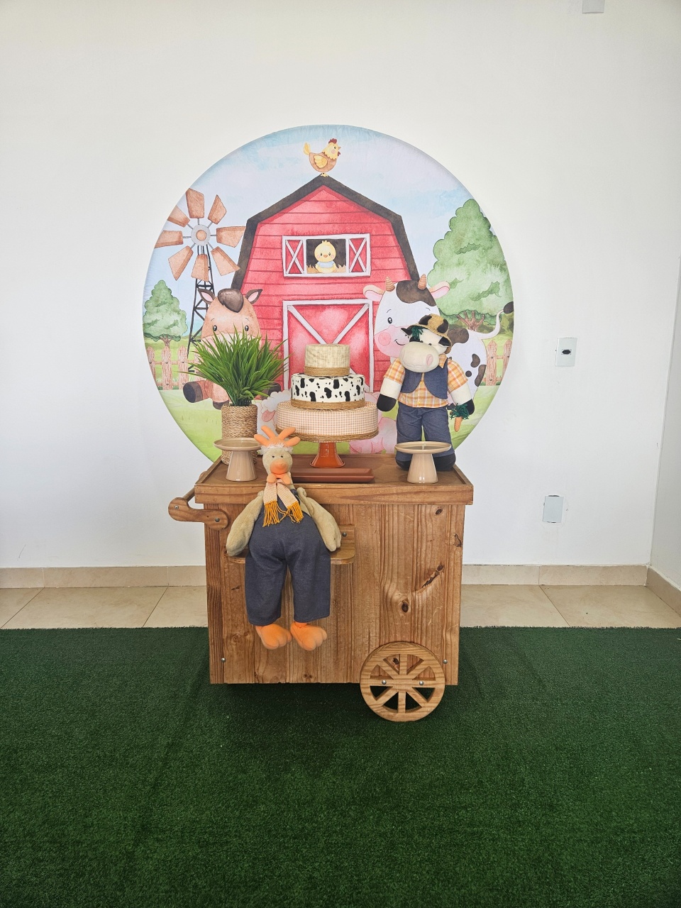Kit Pocket Car - Fazendinha Menino   - DecorFest