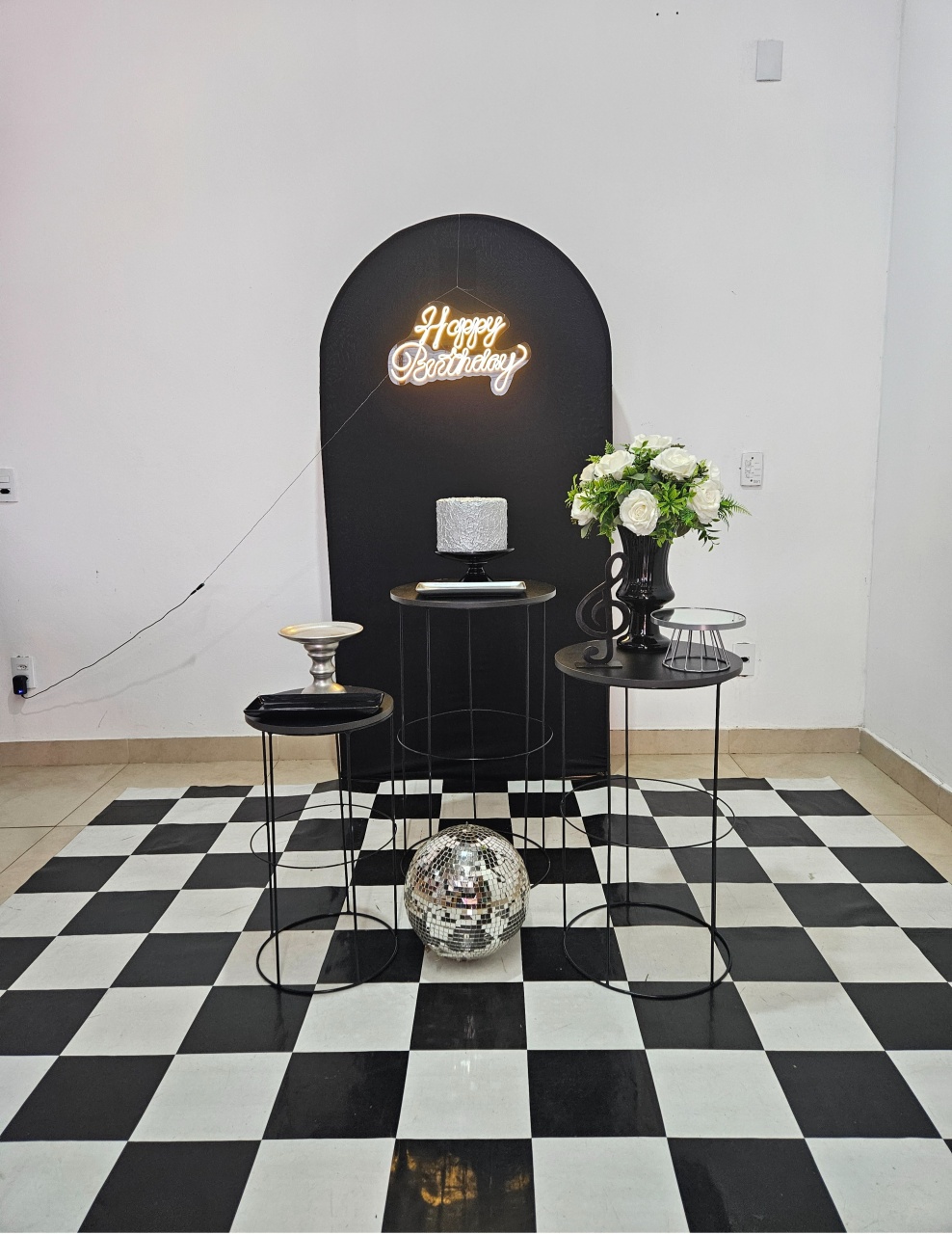 Kit - Preto Com Prata - DecorFest