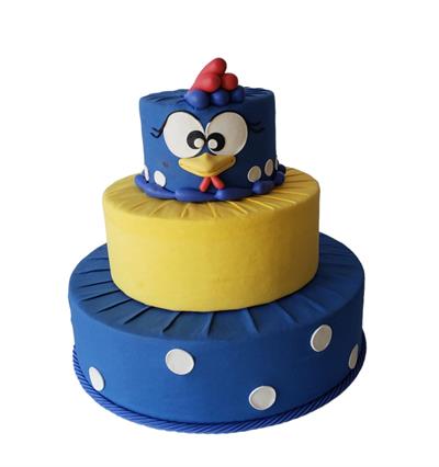 Bolo Galinha Pintadinha - DecorFest