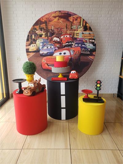 Kit Festa Facil P - Carros - DecorFest
