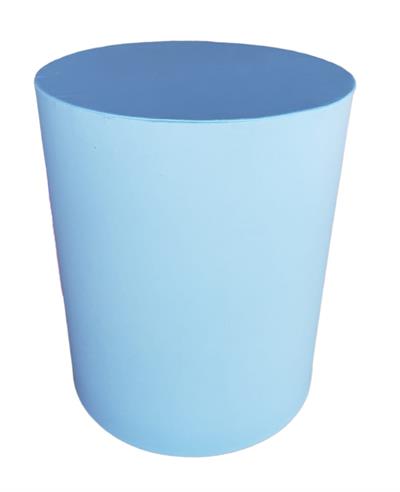 Capa de Mesa Cilindro M - Azul Candy - DecorFest