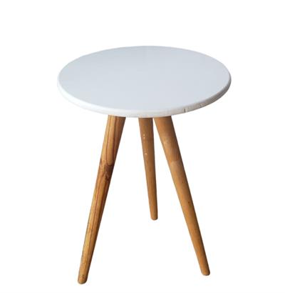 Mesa Pé Palito P Branca - DecorFest