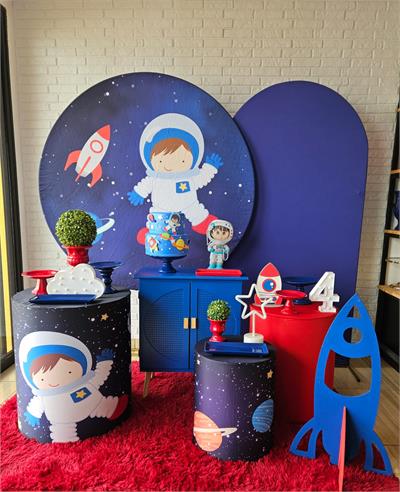 Kit Festa Facil G - Astronauta - DecorFest