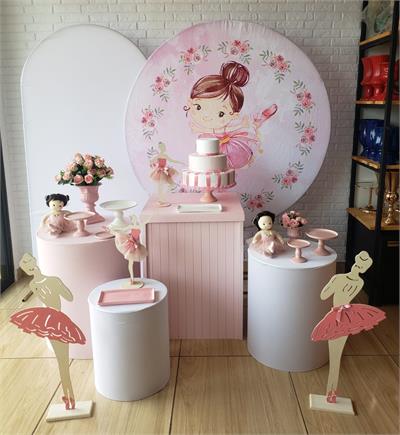 Kit Festa Facil G - Bailarina - DecorFest