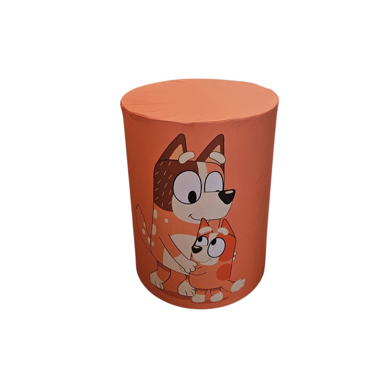 Capa Mesa Cilindro M - Bluey E Bingo - DecorFest
