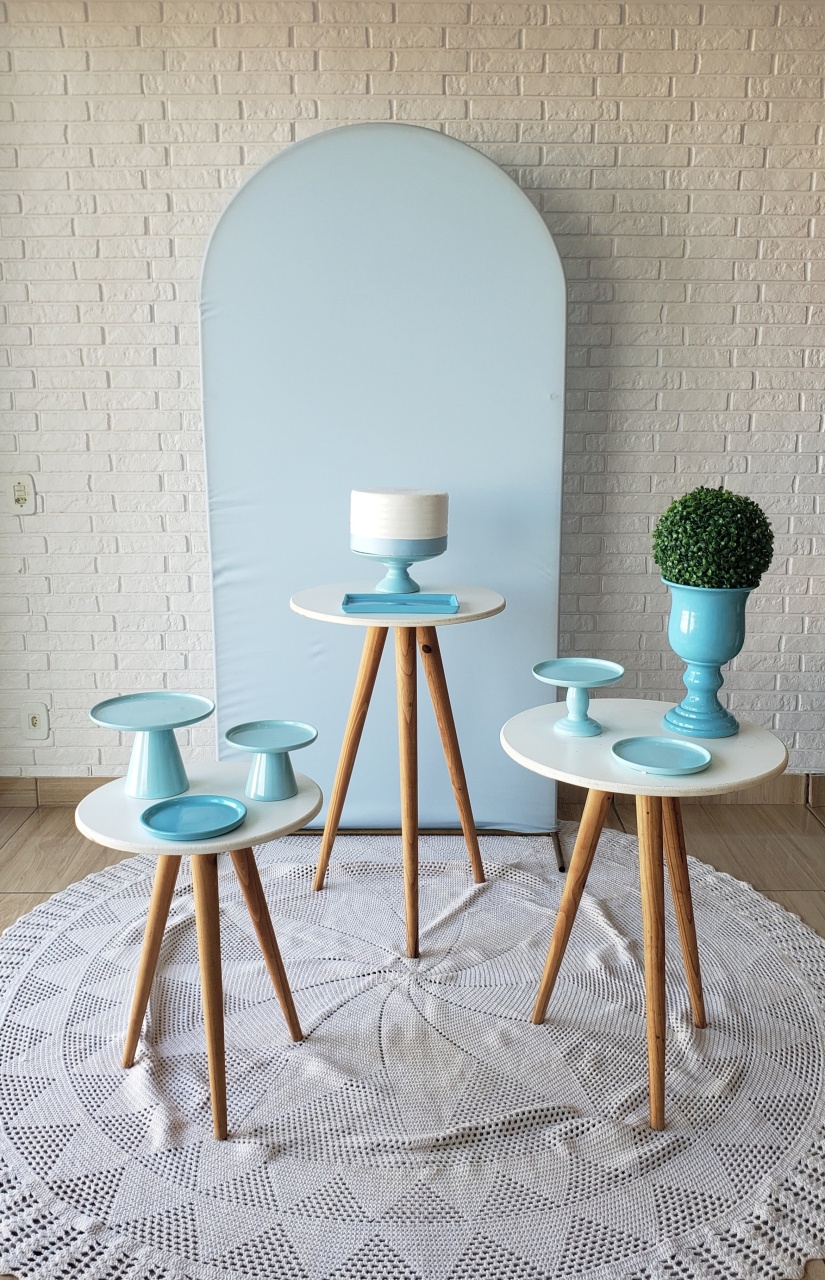 Kit Chá de Bebê - Azul Candy - DecorFest