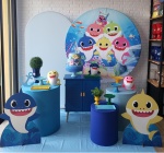 Kit Festa Facil G - Baby Shark - imagem 2