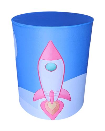Capa de Mesa Cilindro M - Astronauta - DecorFest