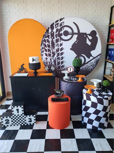 Kit Festa Facil G - Motocross - DecorFest
