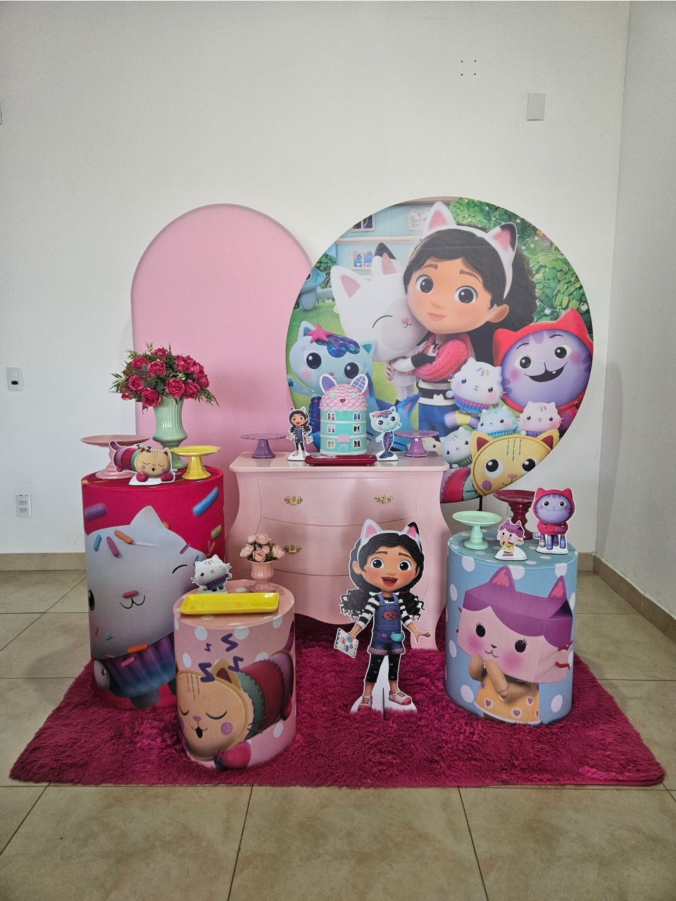 Kit Festa Facil G - A Casa Magica da Gabby - DecorFest