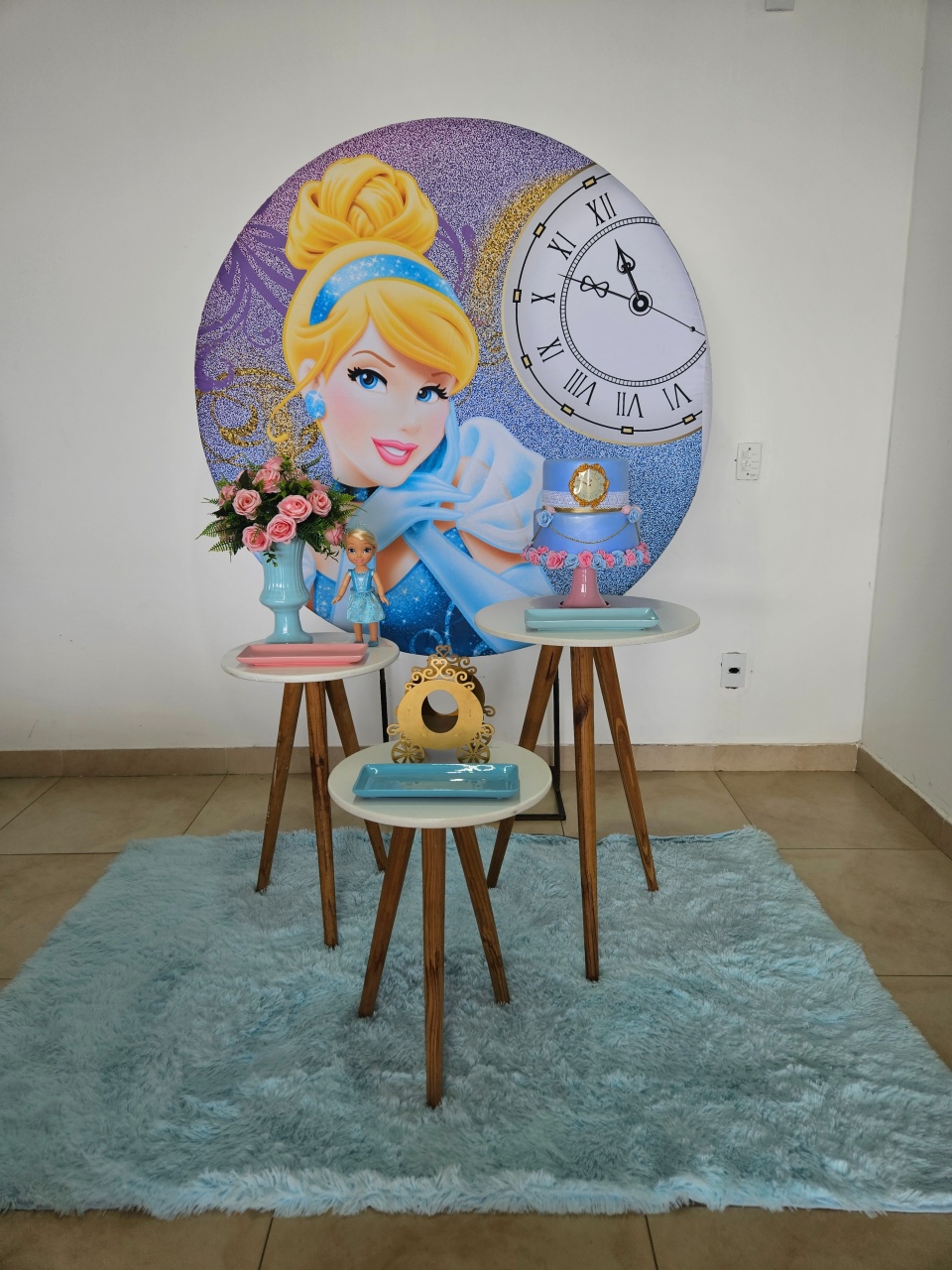 Kit Festa Facil - Cinderela  - DecorFest