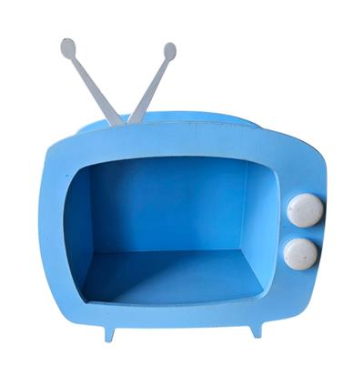 Tv Azul Mdf - DecorFest