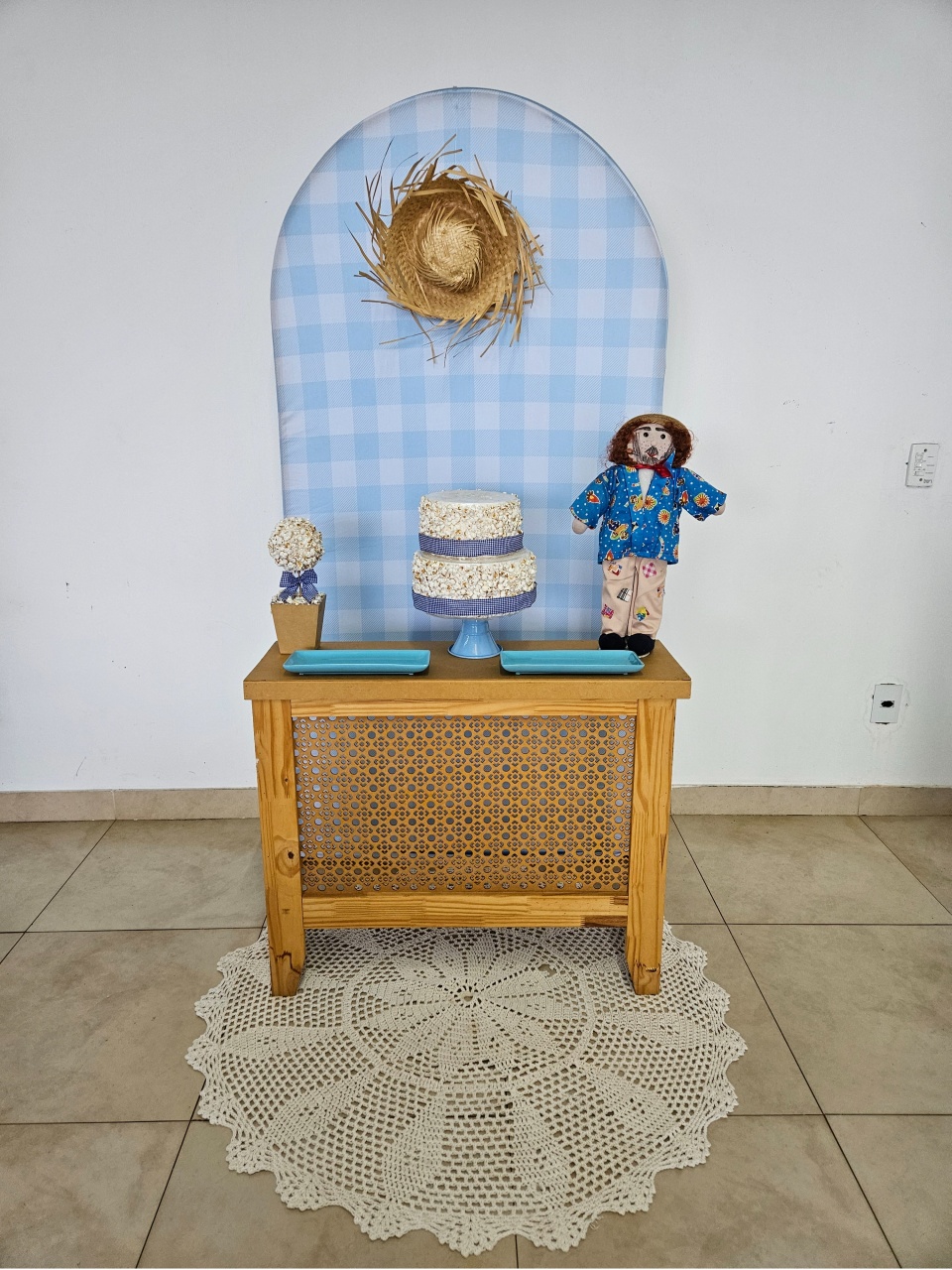 Kit Festa Facil - Arraiá Azul - DecorFest