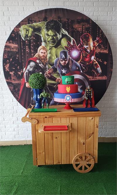Kit Pocket Car - Vingadores - DecorFest