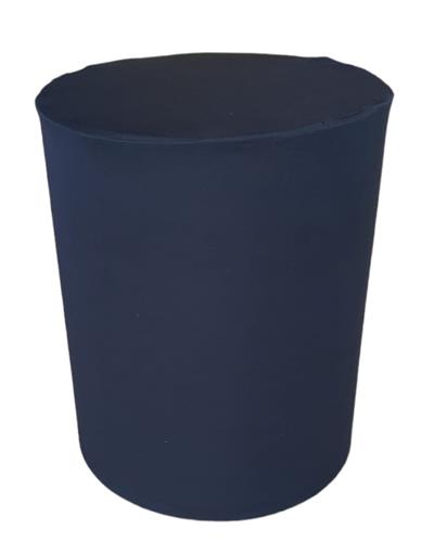 Capa de Mesa Cilindro G - Preto - DecorFest