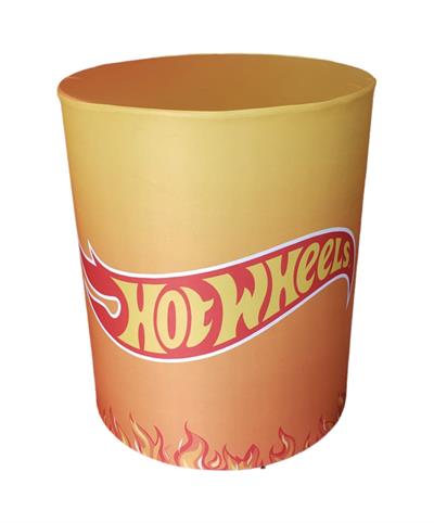 Capa de Mesa Cilindro P - Hotweels - DecorFest
