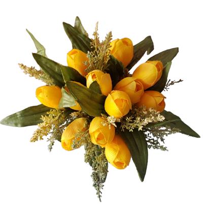 Mini Buque Tulipa Amarela - DecorFest