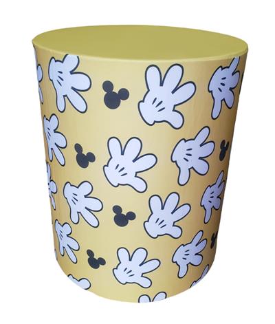 Capa de Mesa Cilindro M - Mickey - DecorFest