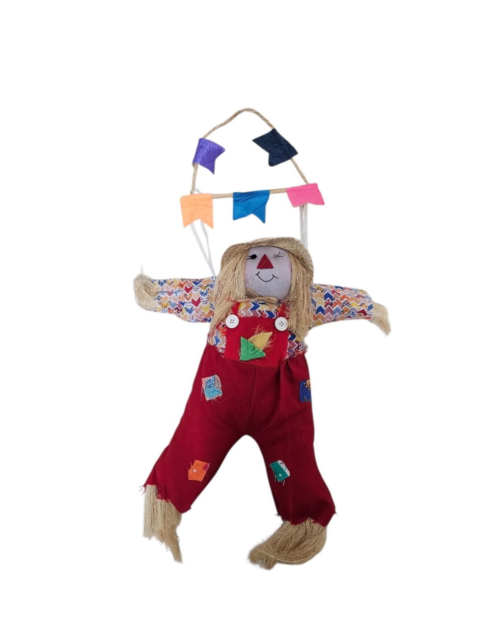 Boneco Espantalho - Festa Junina - DecorFest