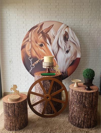 Kit Festa Facil P - Country Cavalo - DecorFest